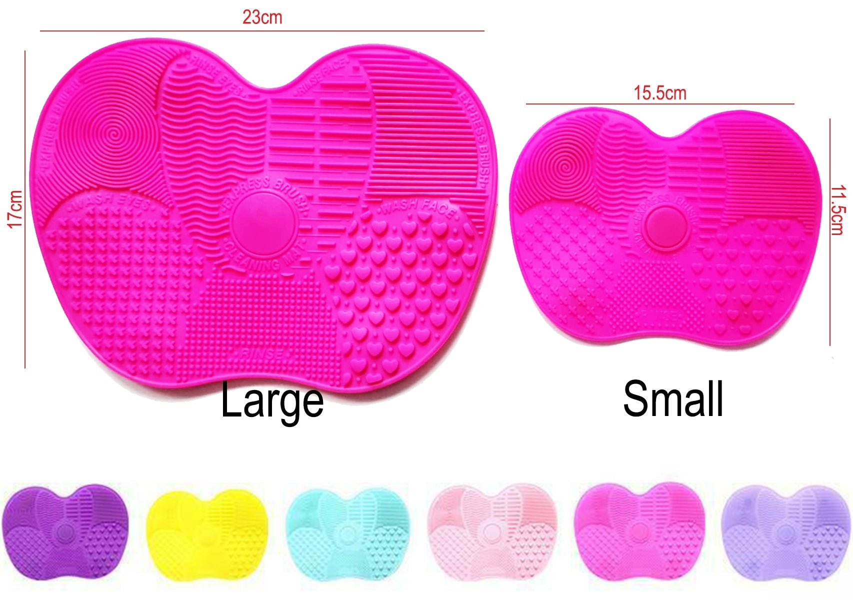 Silicone Brush Cleaner Pad by CANNI.CO.UK
