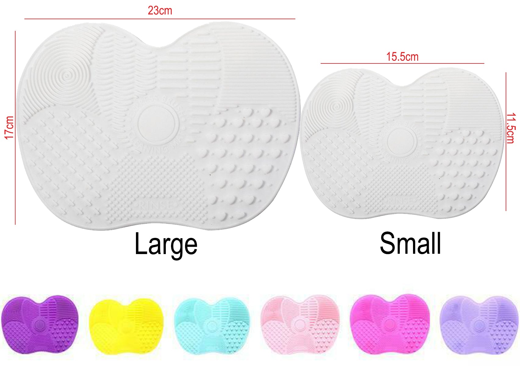 Silicone Brush Cleaner Pad by CANNI.CO.UK