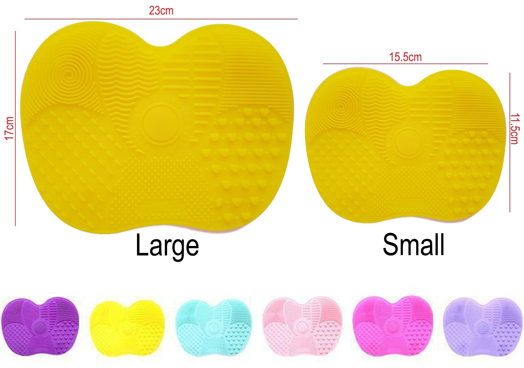 Silicone Brush Cleaner Pad by CANNI.CO.UK