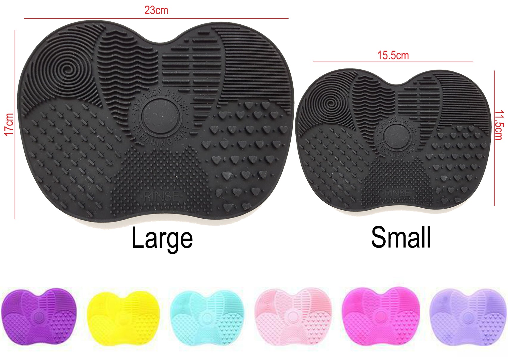 Silicone Brush Cleaner Pad by CANNI.CO.UK
