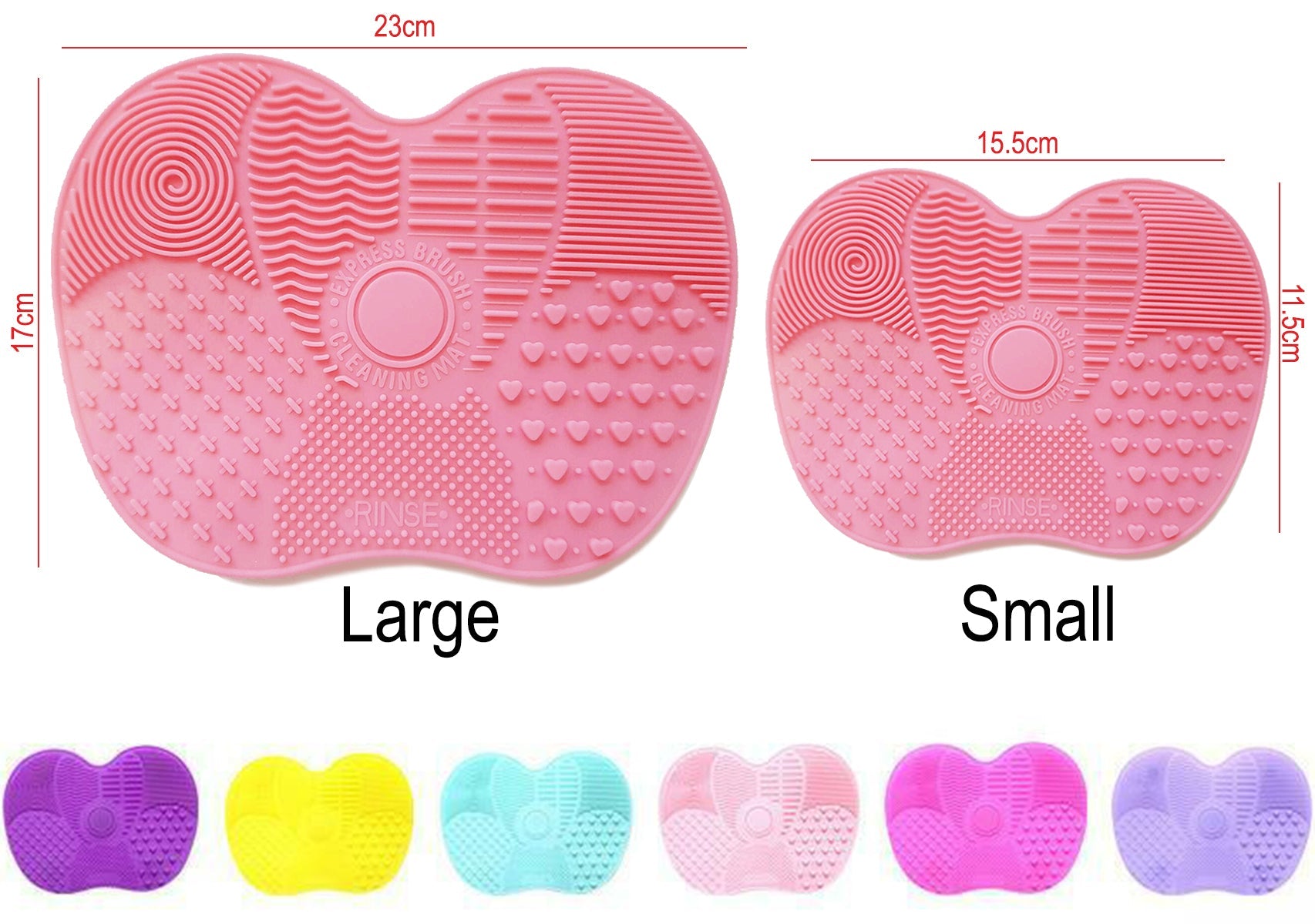 Silicone Brush Cleaner Pad by CANNI.CO.UK