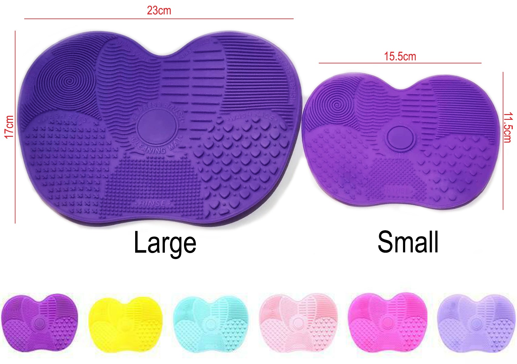 Silicone Brush Cleaner Pad by CANNI.CO.UK