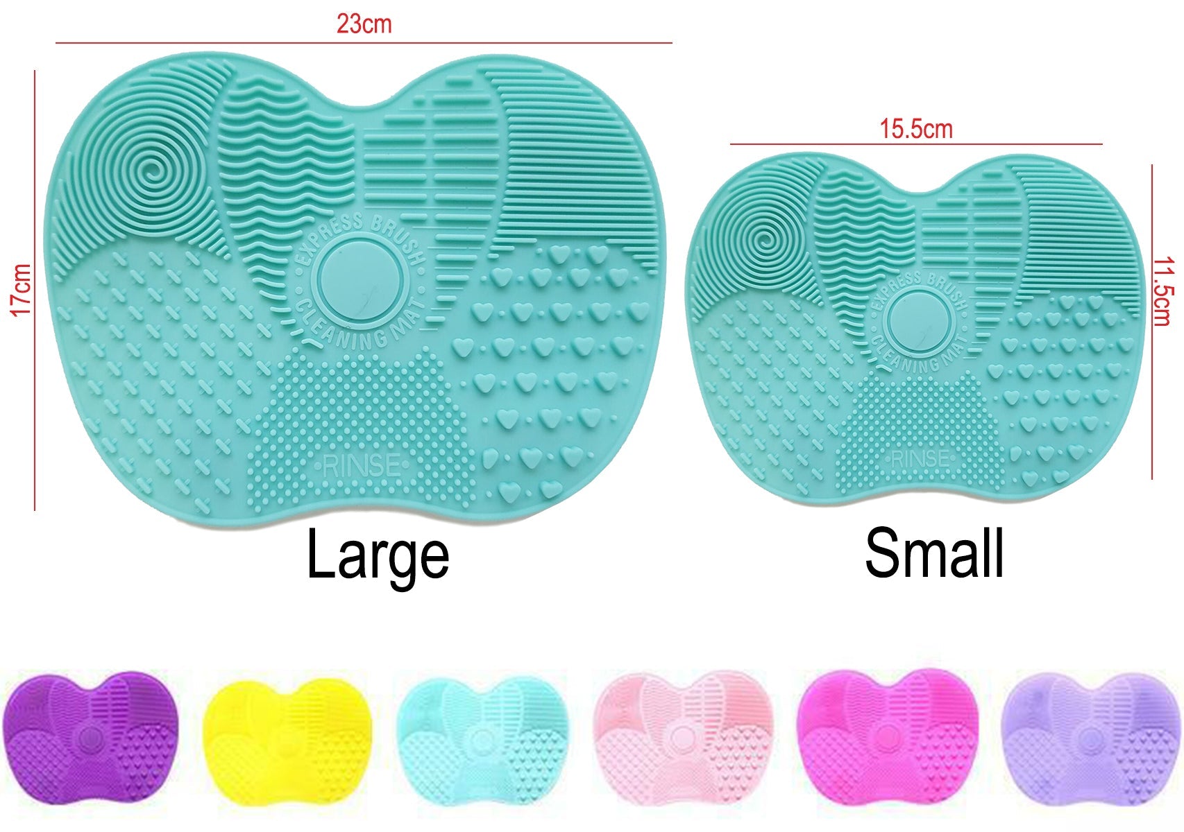 Silicone Brush Cleaner Pad by CANNI.CO.UK