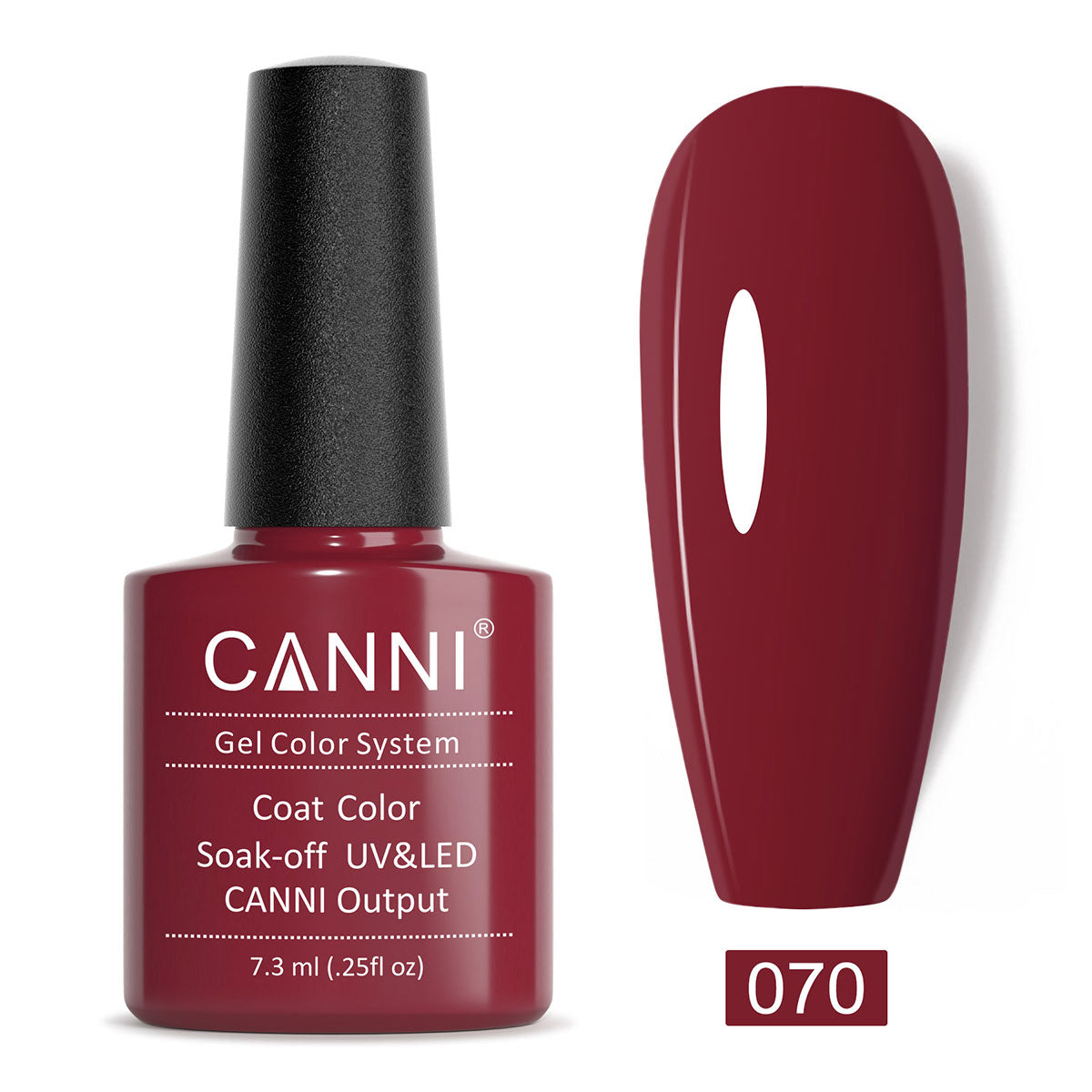 Soak off UV / LED Nail Gel Polish CANNI Classic Range - Shade 001 to 100