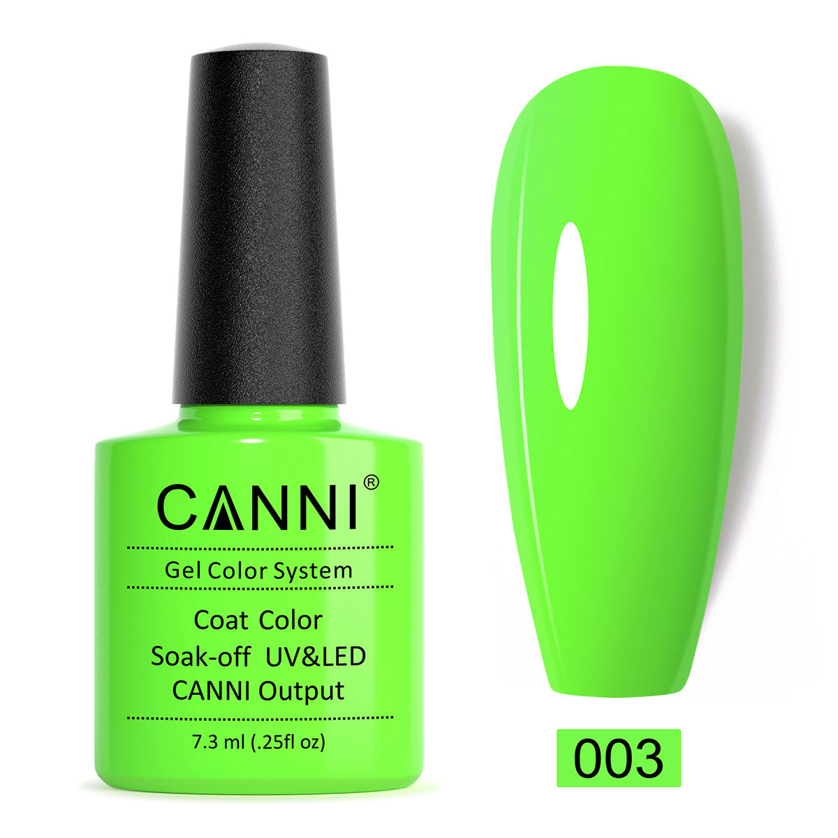 Soak off UV / LED Nail Gel Polish CANNI Classic Range - Shade 001 to 100