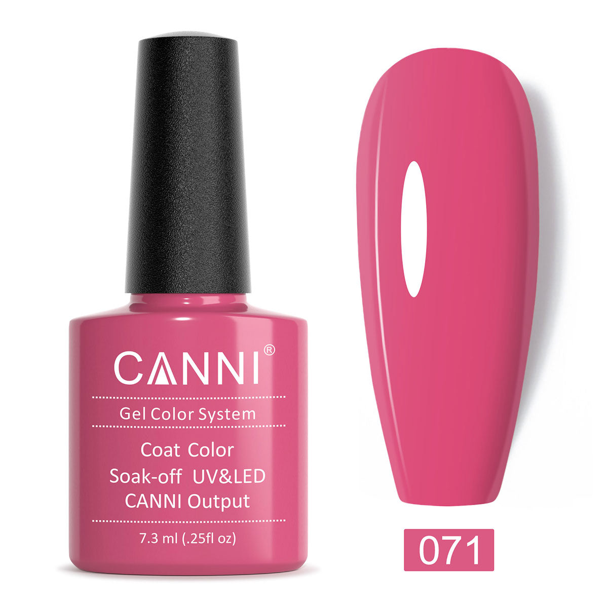 Soak off UV / LED Nail Gel Polish CANNI Classic Range - Shade 001 to 100