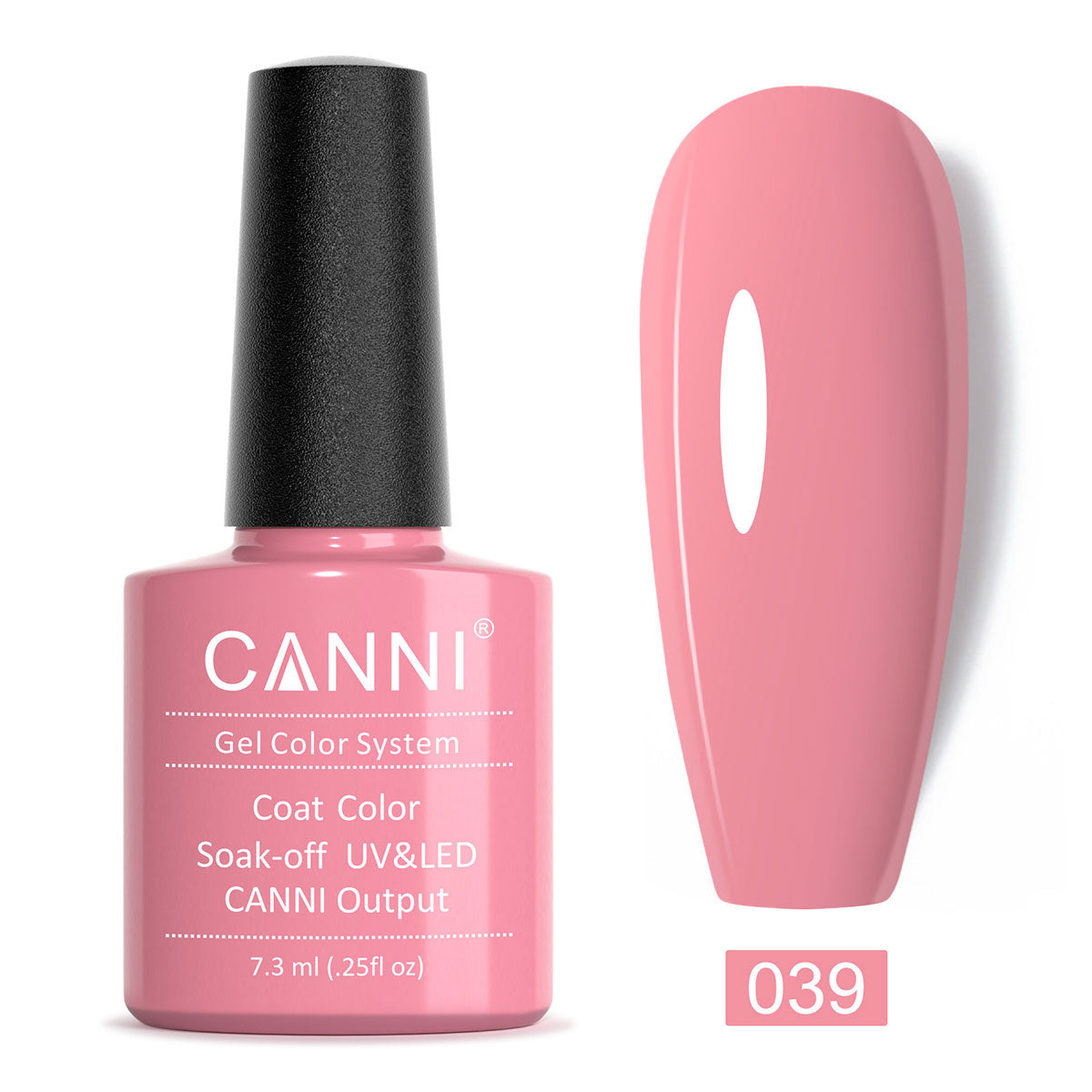 Soak off UV / LED Nail Gel Polish CANNI Classic Range - Shade 001 to 100