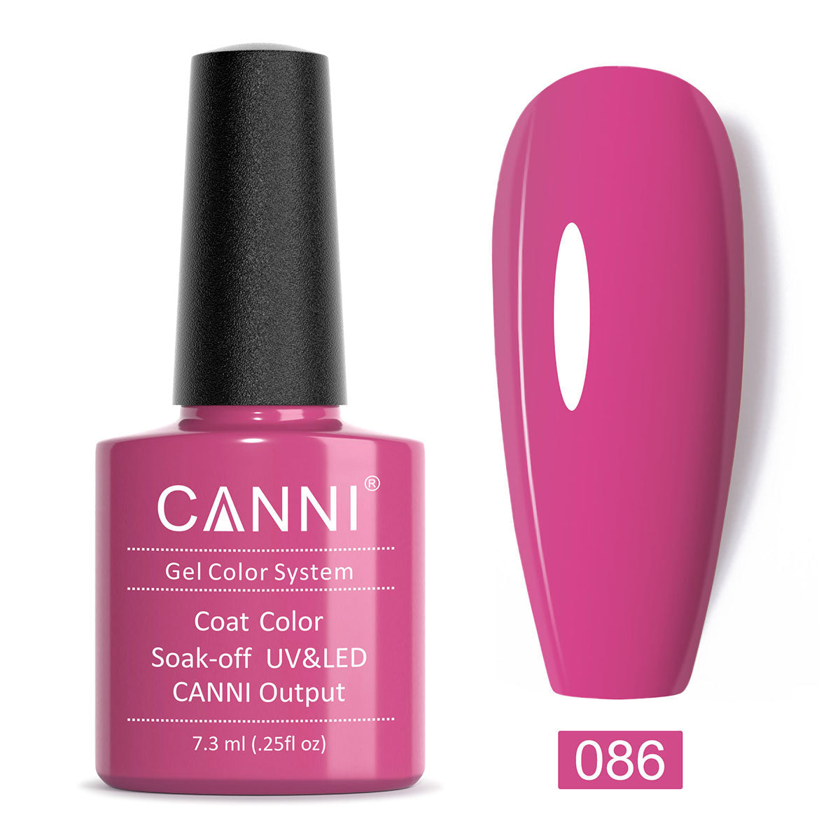 Soak off UV / LED Nail Gel Polish CANNI Classic Range - Shade 001 to 100