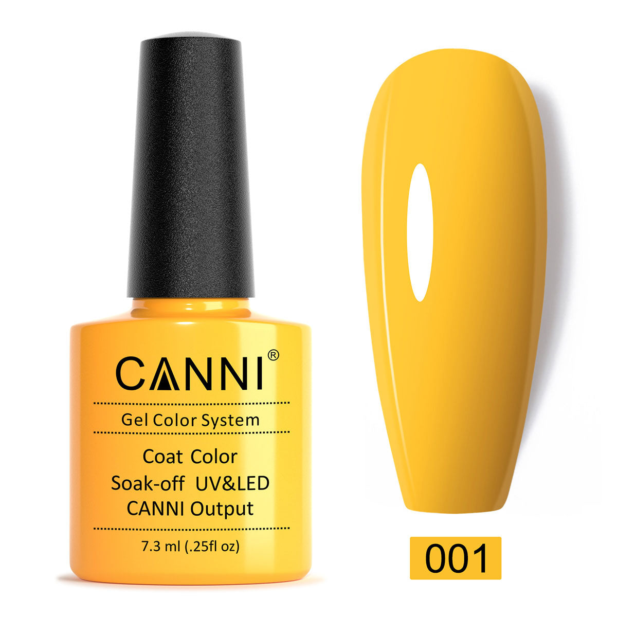 Soak off UV / LED Nail Gel Polish CANNI Classic Range - Shade 001 to 100