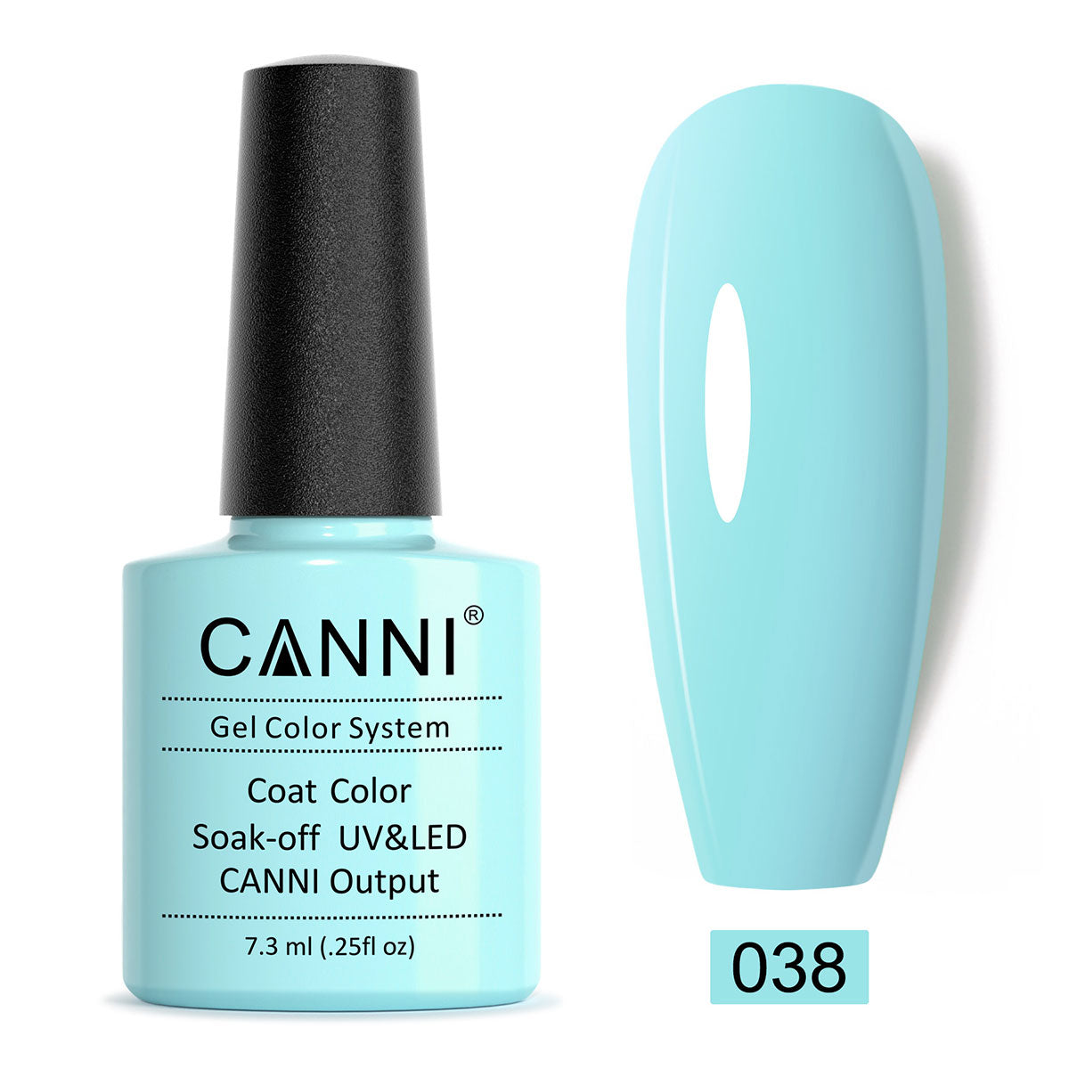 Soak off UV / LED Nail Gel Polish CANNI Classic Range - Shade 001 to 100
