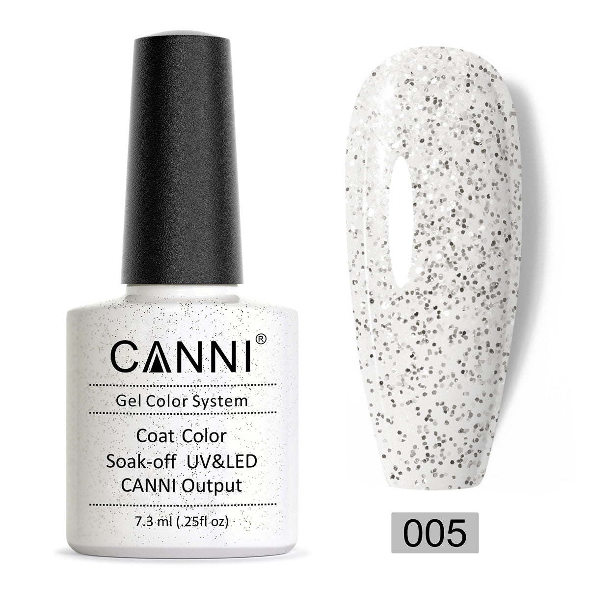 Soak off UV / LED Nail Gel Polish CANNI Classic Range - Shade 001 to 100
