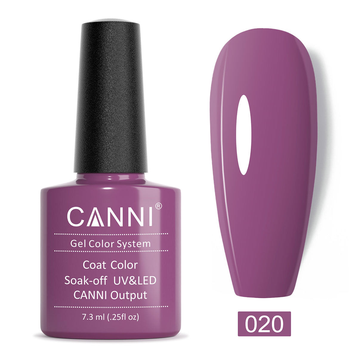 Soak off UV / LED Nail Gel Polish CANNI Classic Range - Shade 001 to 100