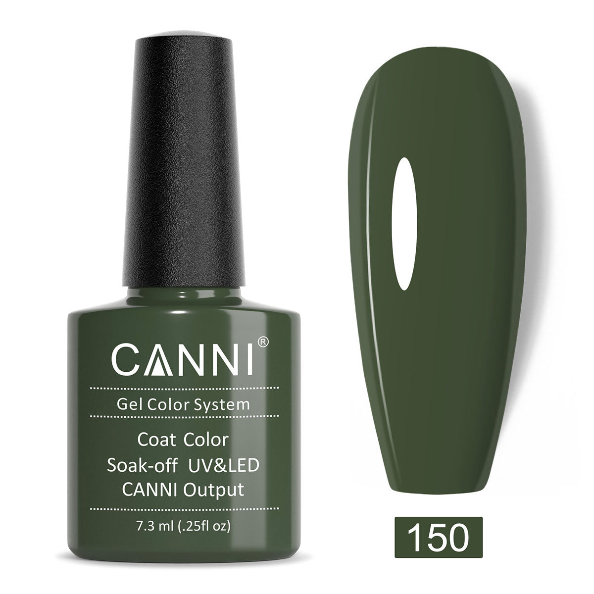 Soak off UV / LED Nail Gel Polish CANNI Classic Range - Shade 101 to 200
