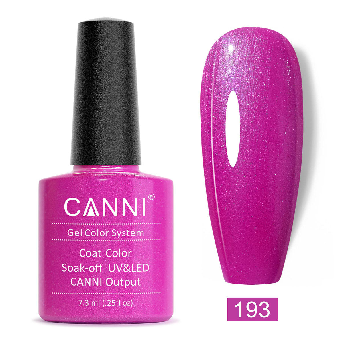 Soak off UV / LED Nail Gel Polish CANNI Classic Range - Shade 101 to 200