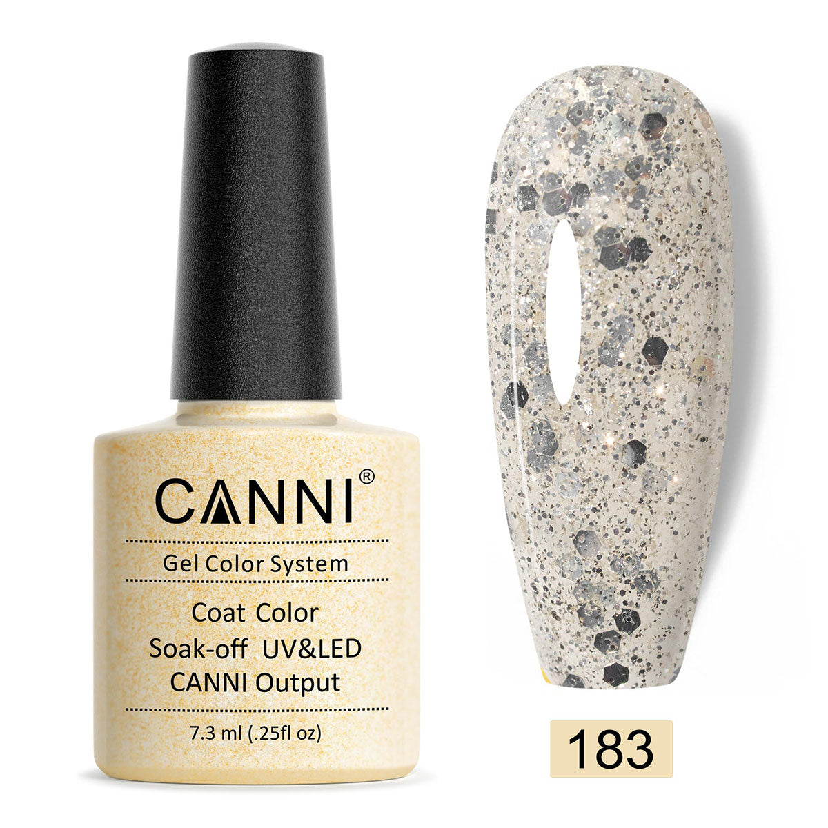 Soak off UV / LED Nail Gel Polish CANNI Classic Range - Shade 101 to 200