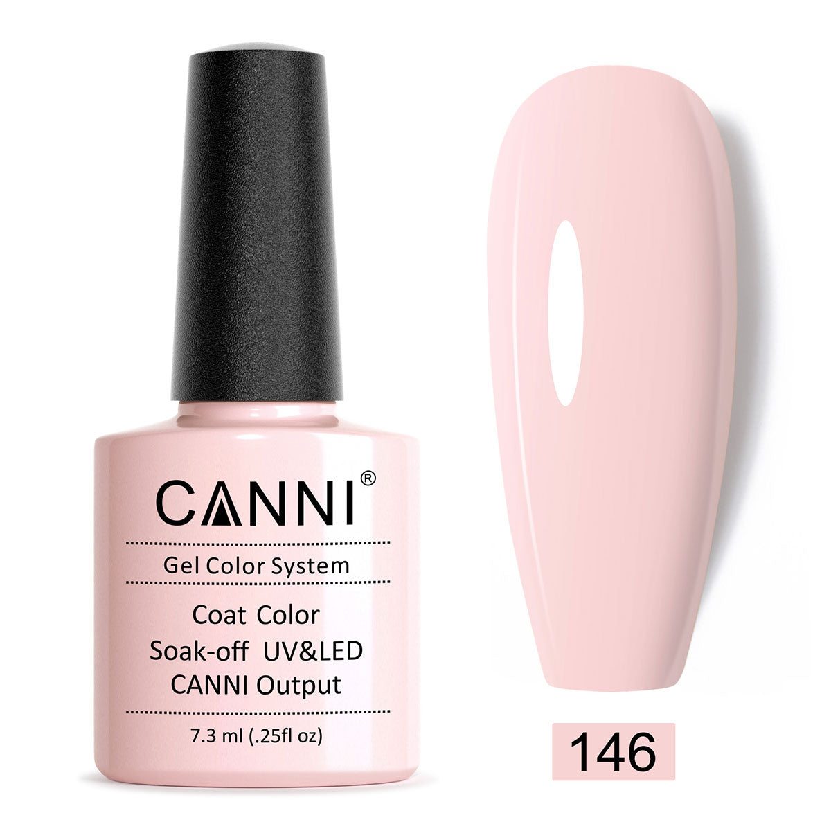 Soak off UV / LED Nail Gel Polish CANNI Classic Range - Shade 101 to 200
