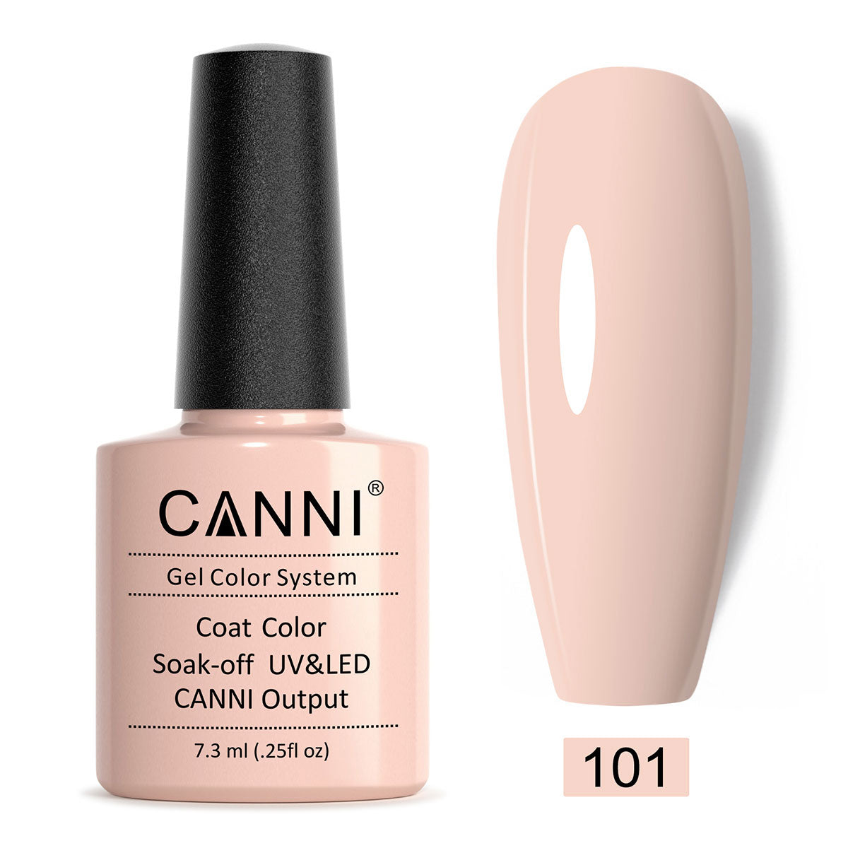 Soak off UV / LED Nail Gel Polish CANNI Classic Range - Shade 101 to 200