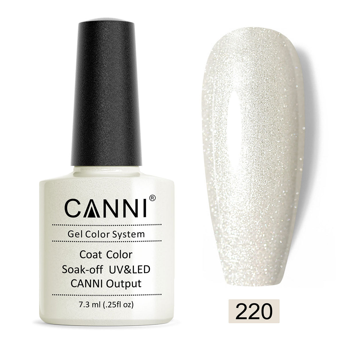Soak off UV / LED Nail Gel Polish CANNI Classic Range - Shade 201 to 258