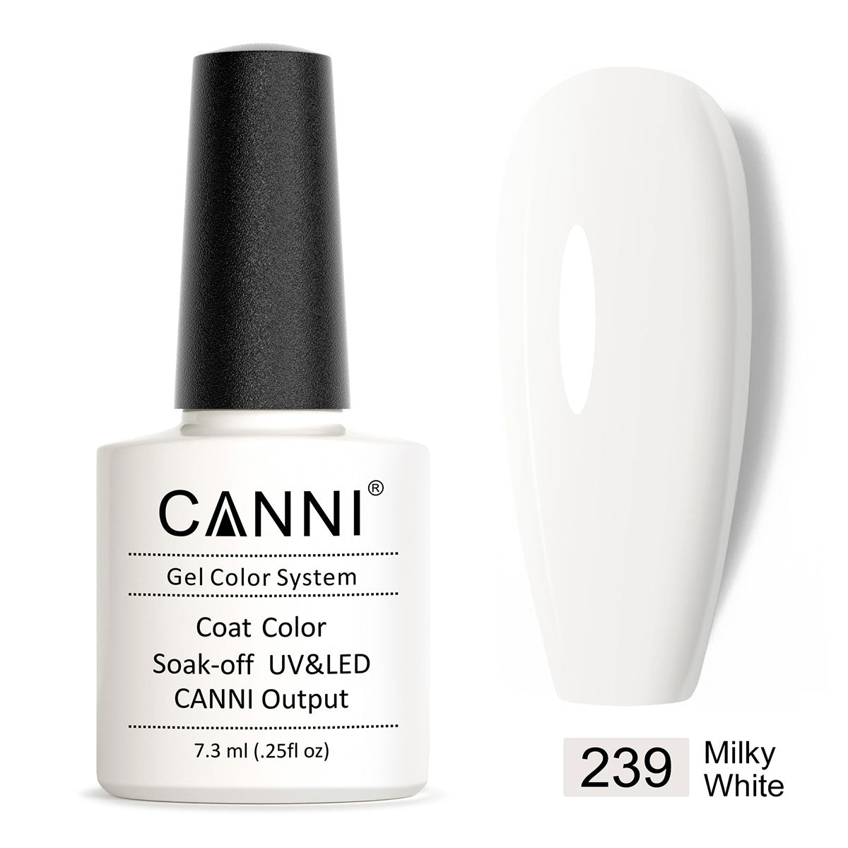 Soak off UV / LED Nail Gel Polish CANNI Classic Range - Shade 201 to 258