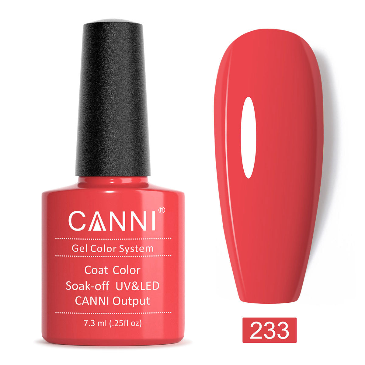 Soak off UV / LED Nail Gel Polish CANNI Classic Range - Shade 201 to 258