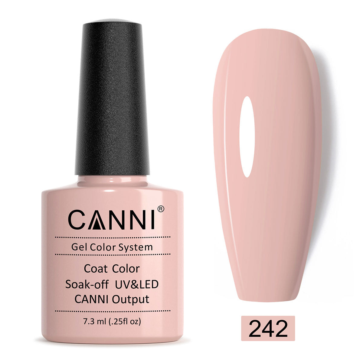Soak off UV / LED Nail Gel Polish CANNI Classic Range - Shade 201 to 258