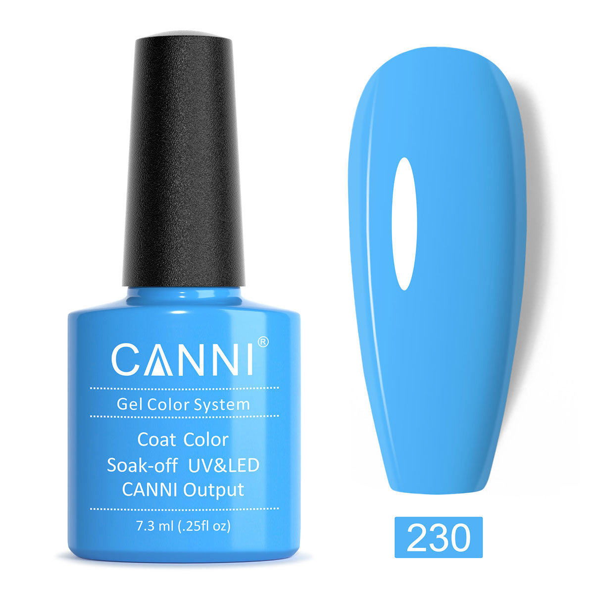 Soak off UV / LED Nail Gel Polish CANNI Classic Range - Shade 201 to 258