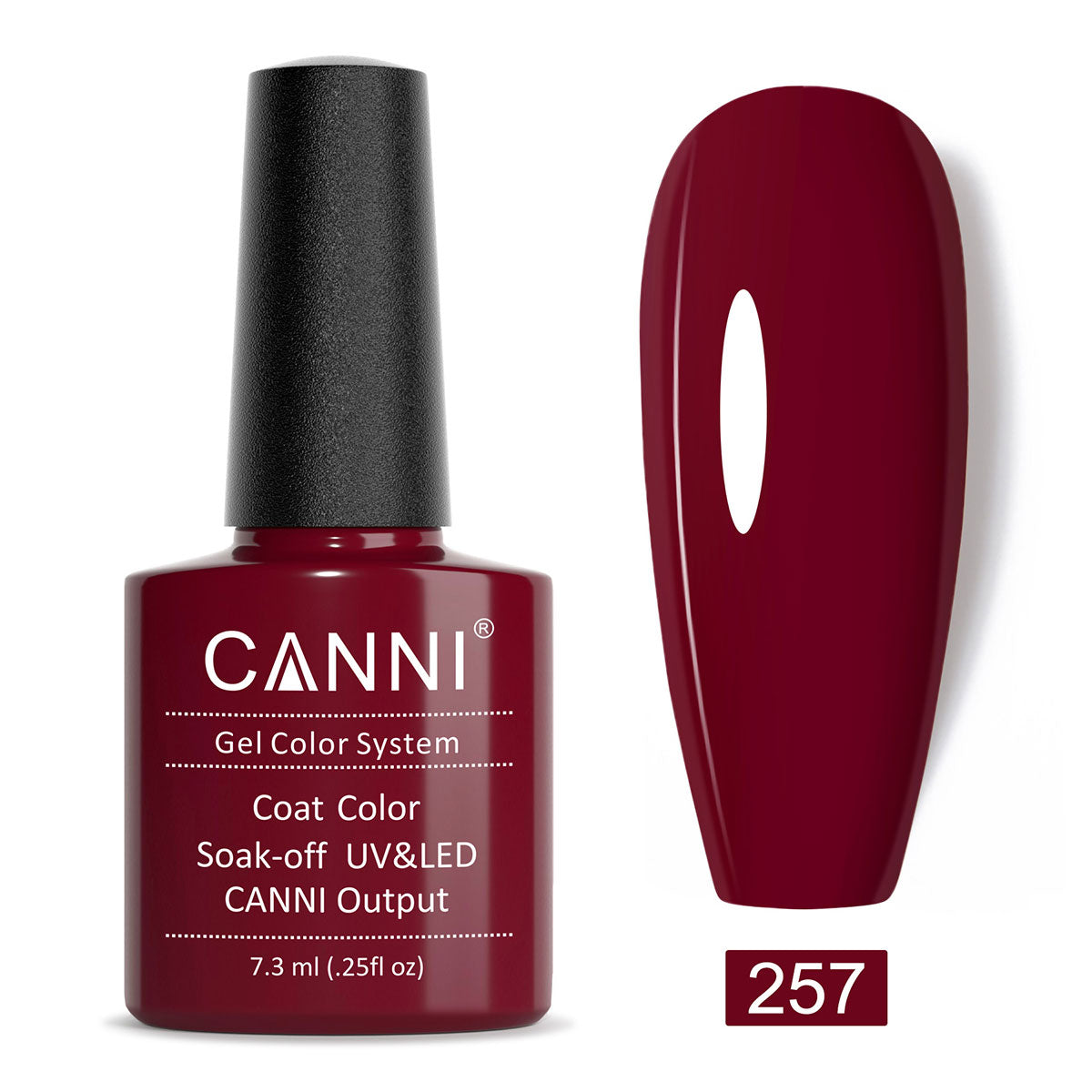 Soak off UV / LED Nail Gel Polish CANNI Classic Range - Shade 201 to 258