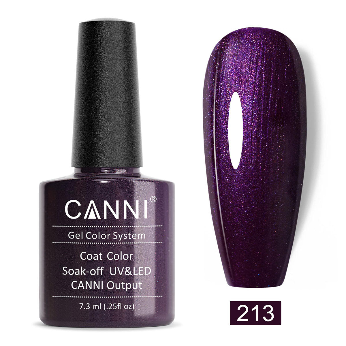 Soak off UV / LED Nail Gel Polish CANNI Classic Range - Shade 201 to 258