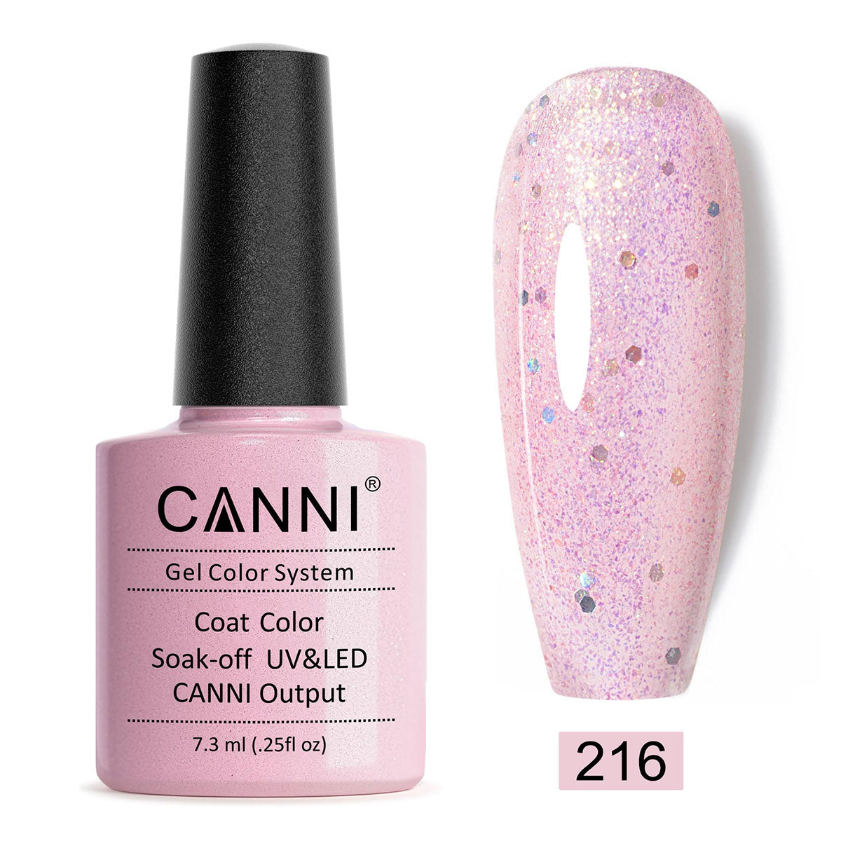 Soak off UV / LED Nail Gel Polish CANNI Classic Range - Shade 201 to 258