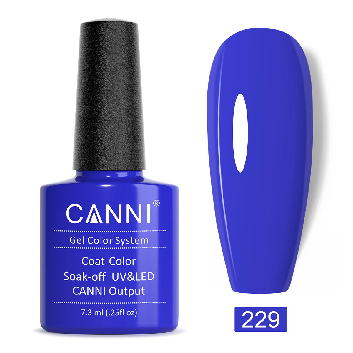 Soak off UV / LED Nail Gel Polish CANNI Classic Range - Shade 201 to 258