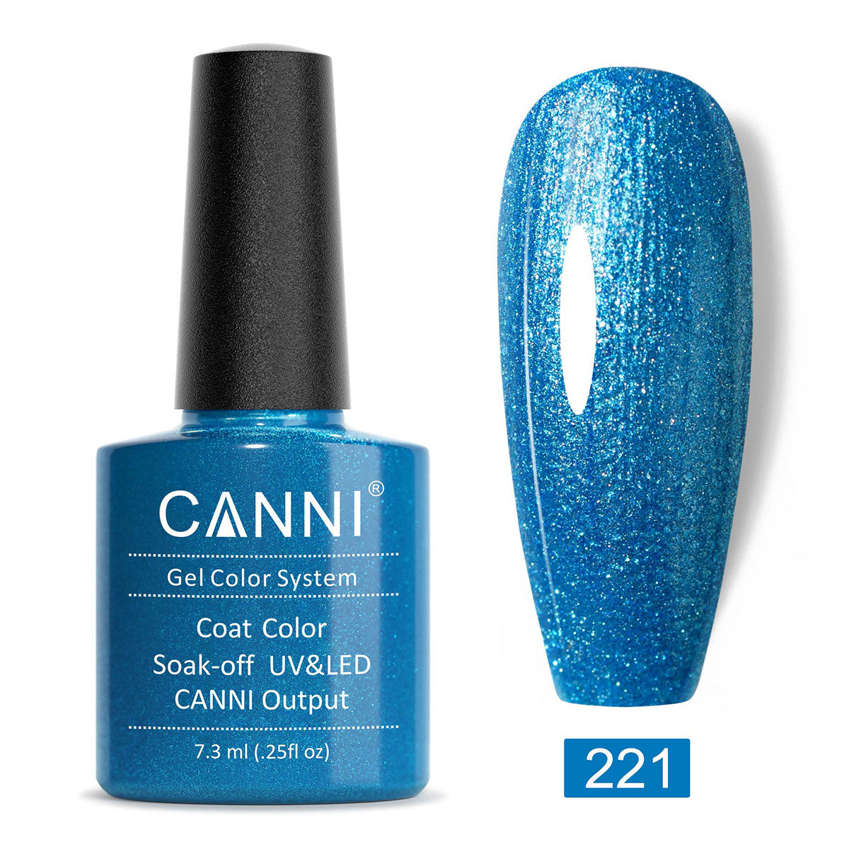 Soak off UV / LED Nail Gel Polish CANNI Classic Range - Shade 201 to 258