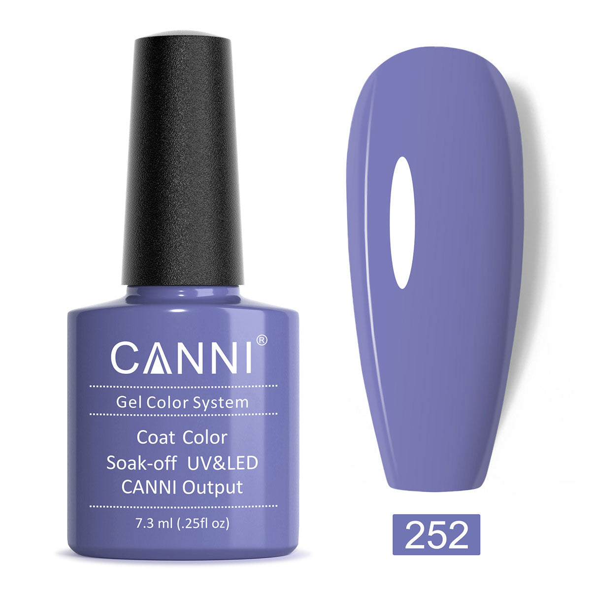 Soak off UV / LED Nail Gel Polish CANNI Classic Range - Shade 201 to 258