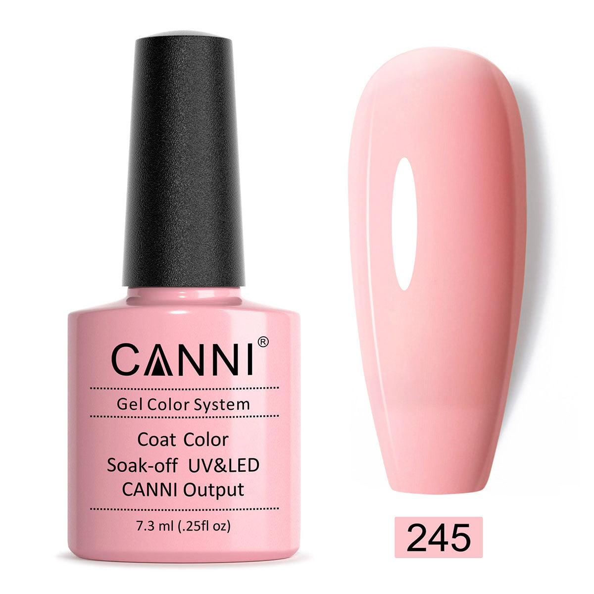 Soak off UV / LED Nail Gel Polish CANNI Classic Range - Shade 201 to 258