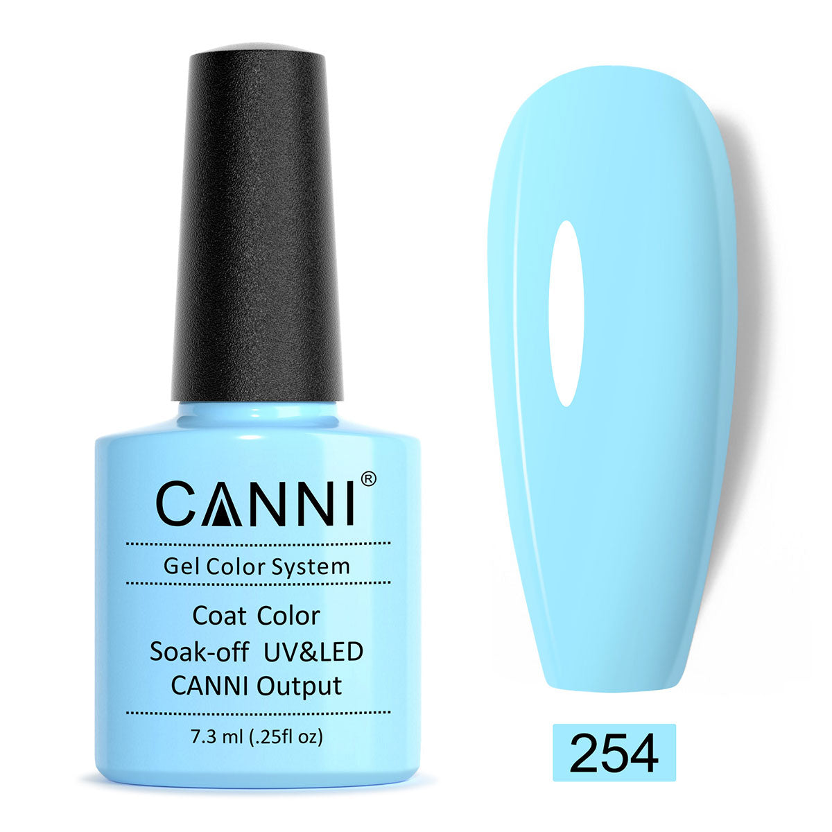Soak off UV / LED Nail Gel Polish CANNI Classic Range - Shade 201 to 258