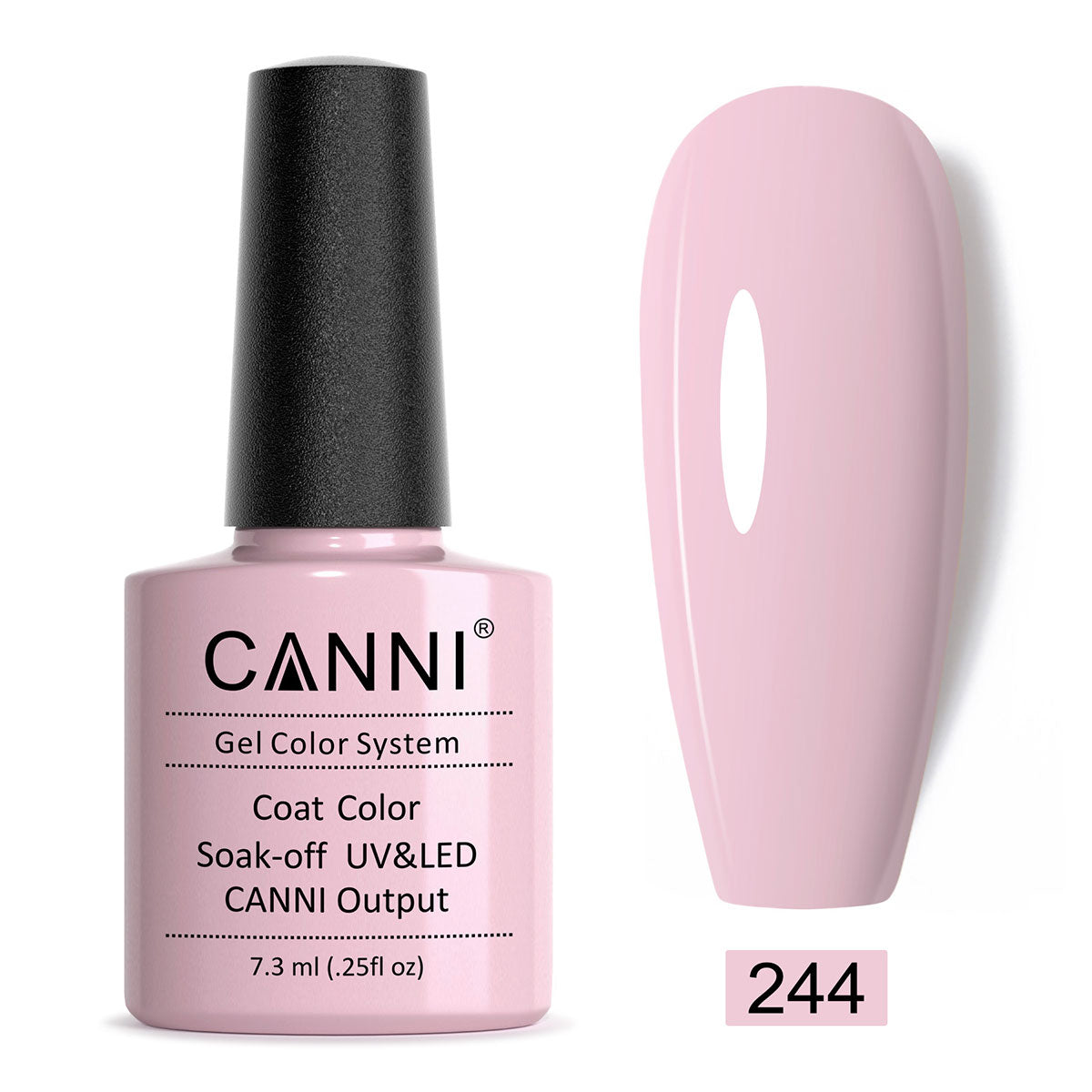 Soak off UV / LED Nail Gel Polish CANNI Classic Range - Shade 201 to 258