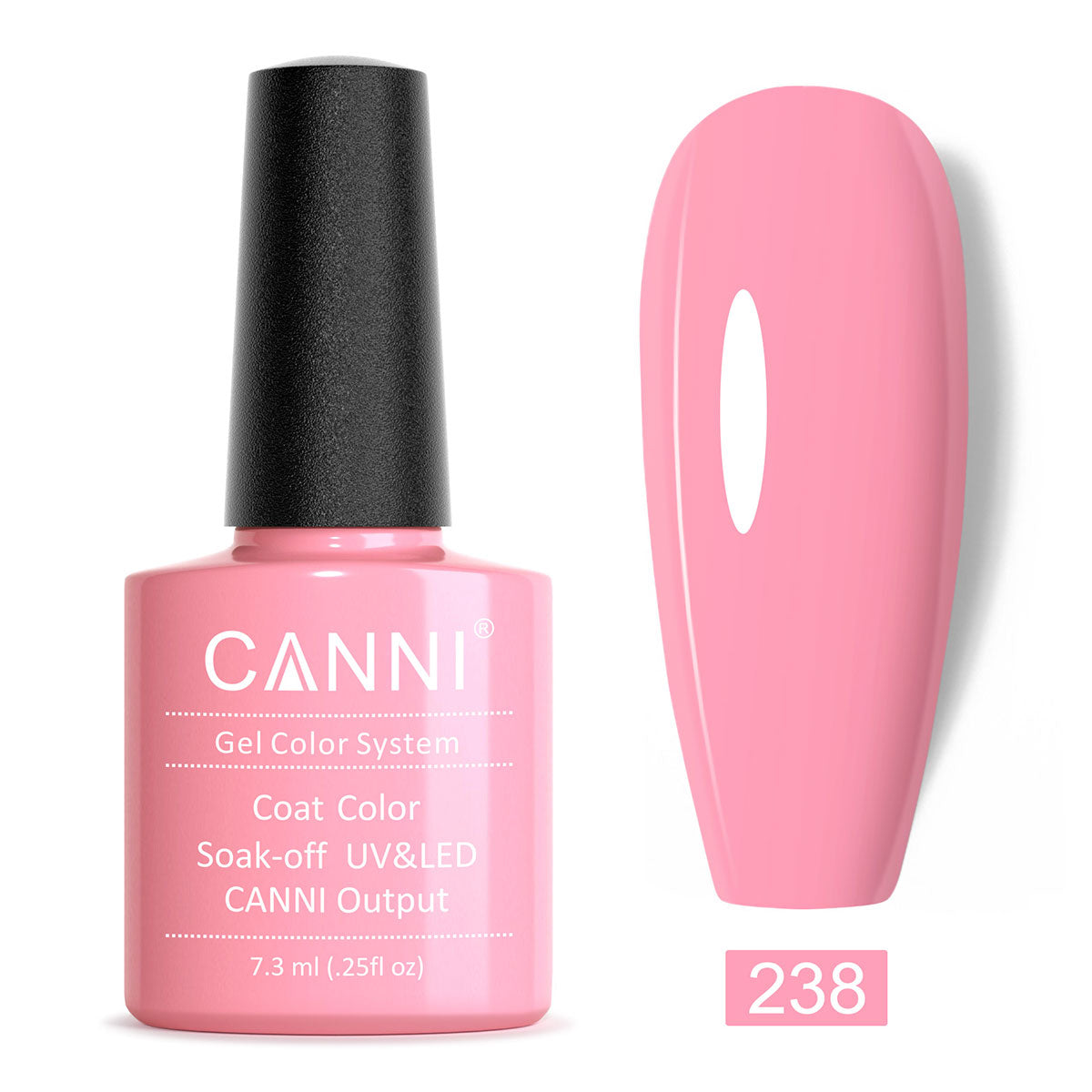 Soak off UV / LED Nail Gel Polish CANNI Classic Range - Shade 201 to 258
