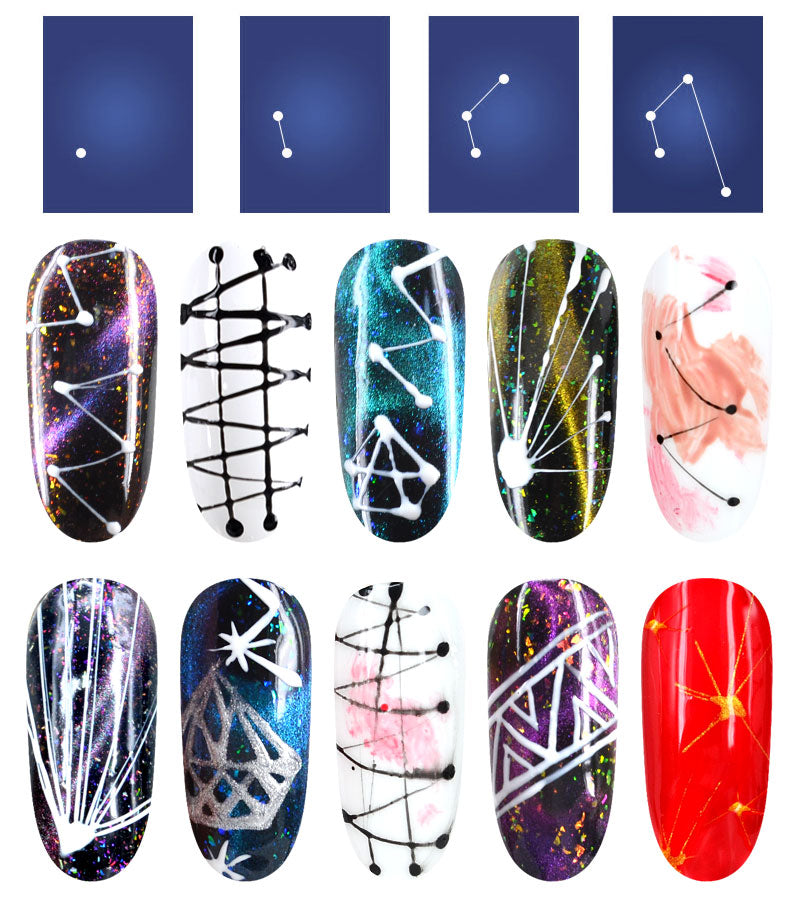 Spider Gel Easy Apply Nail Art Design Soak off UV LED 3D / 4D 8ml