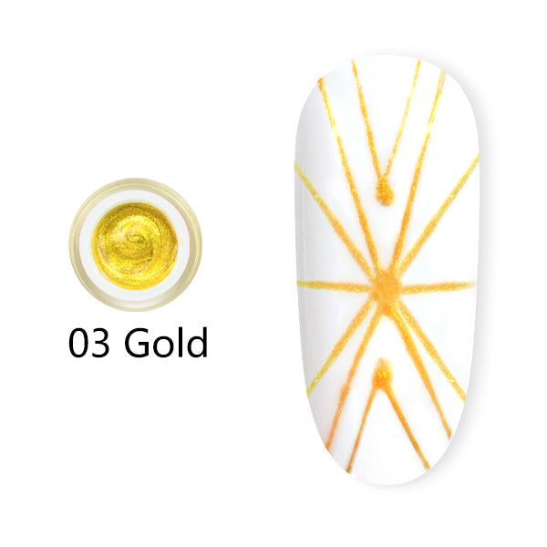 Spider Gel Easy Apply Nail Art Design Soak off UV LED 3D / 4D 8ml