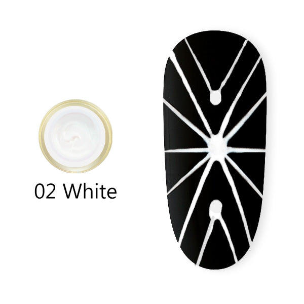 Spider Gel Easy Apply Nail Art Design Soak off UV LED 3D / 4D 8ml