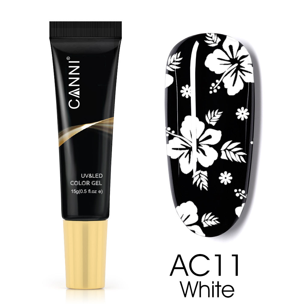 CANNI Stamping Gel UV / LED Nail Gel Varnish - 18 Colours