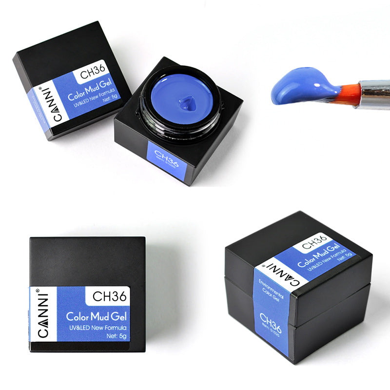 CANNI UV / LED Mud Gel Non Flowing Nail Gel Varnish