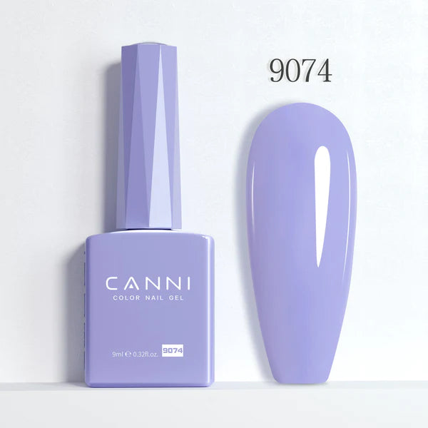 CANNI® Hema Free 9ml Nail Gel Polish Soak Off LED Colours Shades 9073 - 9144