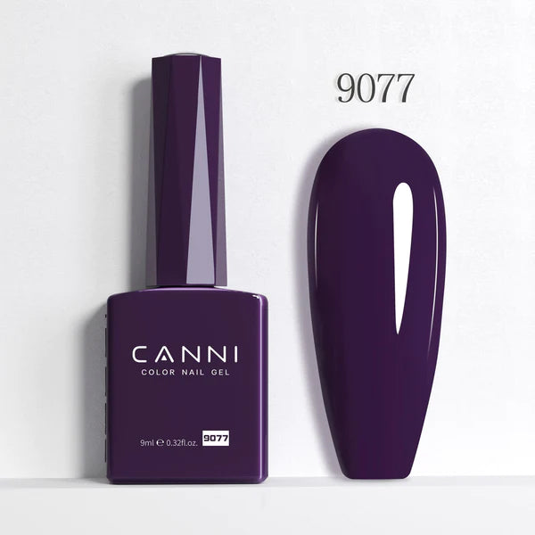 CANNI® Hema Free 9ml Nail Gel Polish Soak Off LED Colours Shades 9073 - 9144