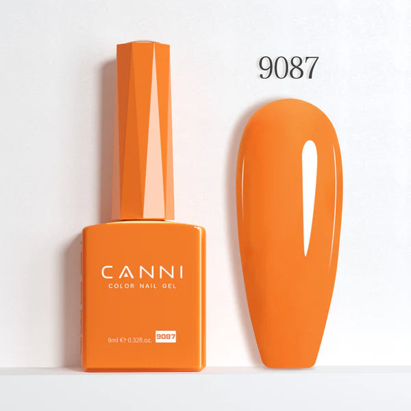 CANNI® Hema Free 9ml Nail Gel Polish Soak Off LED Colours Shades 9073 - 9144