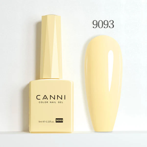 CANNI® Hema Free 9ml Nail Gel Polish Soak Off LED Colours Shades 9073 - 9144