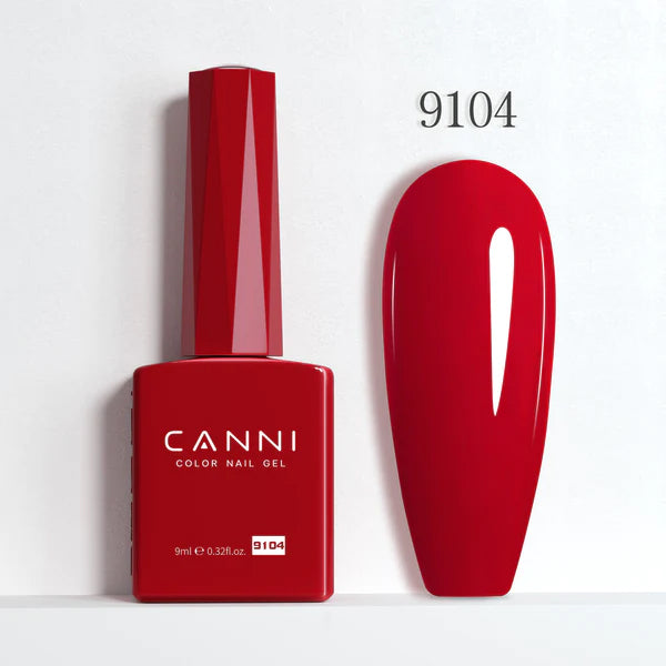 CANNI® Hema Free 9ml Nail Gel Polish Soak Off LED Colours Shades 9073 - 9144