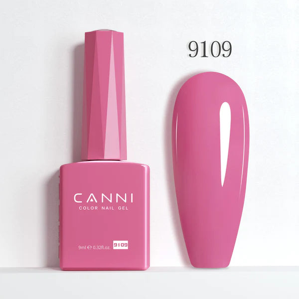 CANNI® Hema Free 9ml Nail Gel Polish Soak Off LED Colours Shades 9073 - 9144