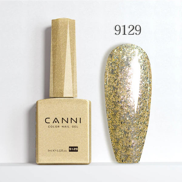 CANNI® Hema Free 9ml Nail Gel Polish Soak Off LED Colours Shades 9073 - 9144
