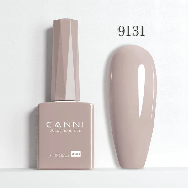 CANNI® Hema Free 9ml Nail Gel Polish Soak Off LED Colours Shades 9073 - 9144