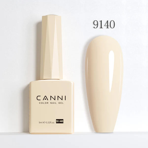 CANNI® Hema Free 9ml Nail Gel Polish Soak Off LED Colours Shades 9073 - 9144